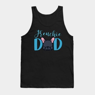 black french bulldog dad kawaii cute adorable Tank Top